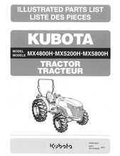 MX4800HST Parts Manual
