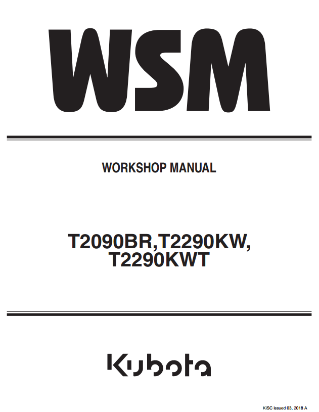 T2290KWT Service Manual