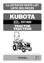BX1880 Parts Manual
