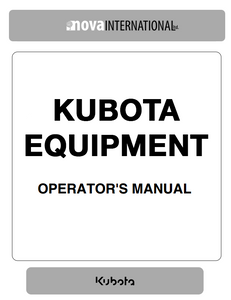 B3350HSD Operators Manual