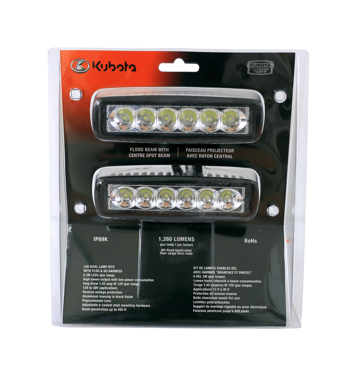 Kubota LED Lights | Kubota Parts Online | Nova International Ltd