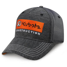 Construction Denim Mesh Velcro Cap