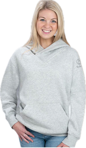 Ladies High Peak Pullover Hoodie - Grey