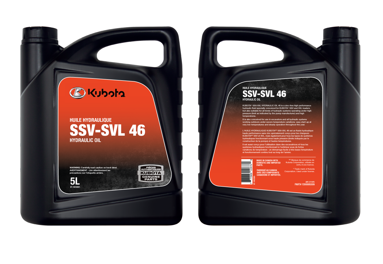 SSV-SVL Hydraulic Oil 46 (5L)