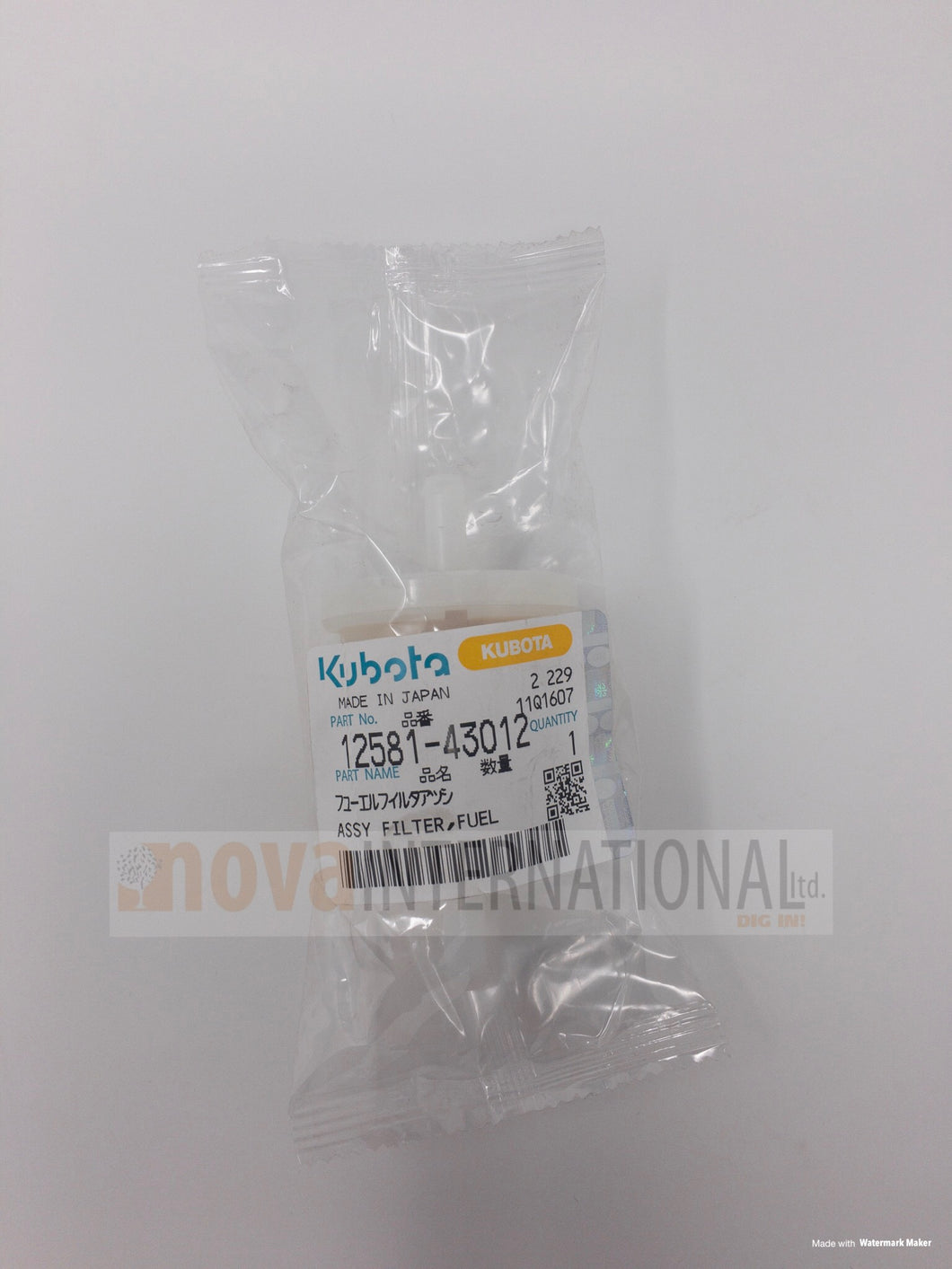 Fuel Filter 12581-43012