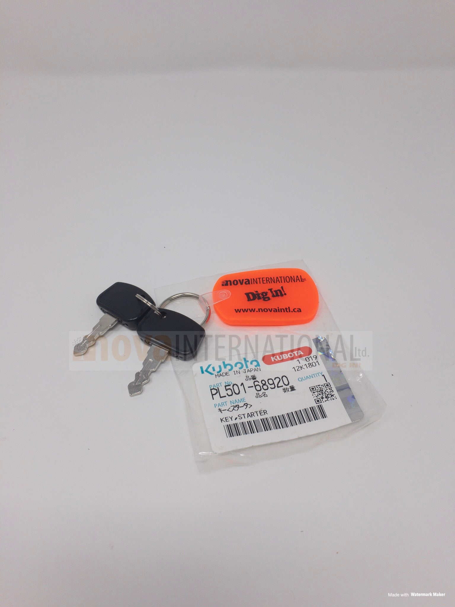 Ignition Key PL501-68920