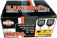 DUAL LED WIDE FLOOD LAMP UNIBOND