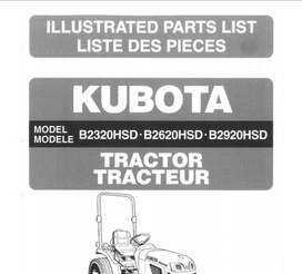 B2320HSD Parts Manual