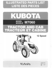 M7060HDRC12 Parts Manual