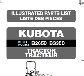 B3350UHSD Parts Manual