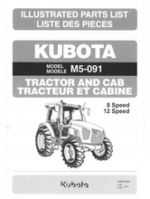 M5-091HDRC12 Parts Manual