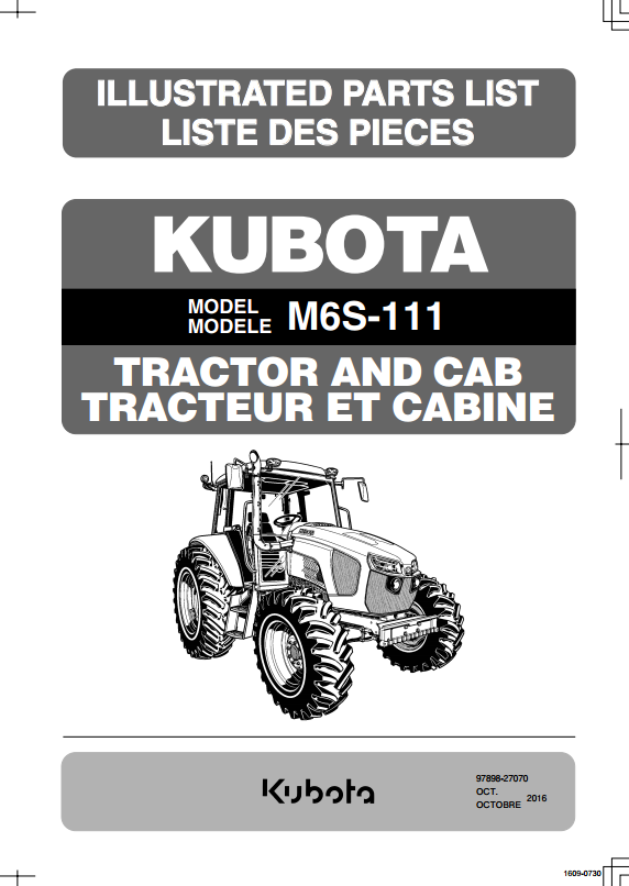M6S-111 Parts Manual