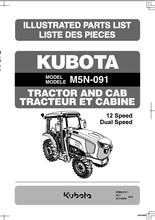 M5N-091HDCC Parts Manual