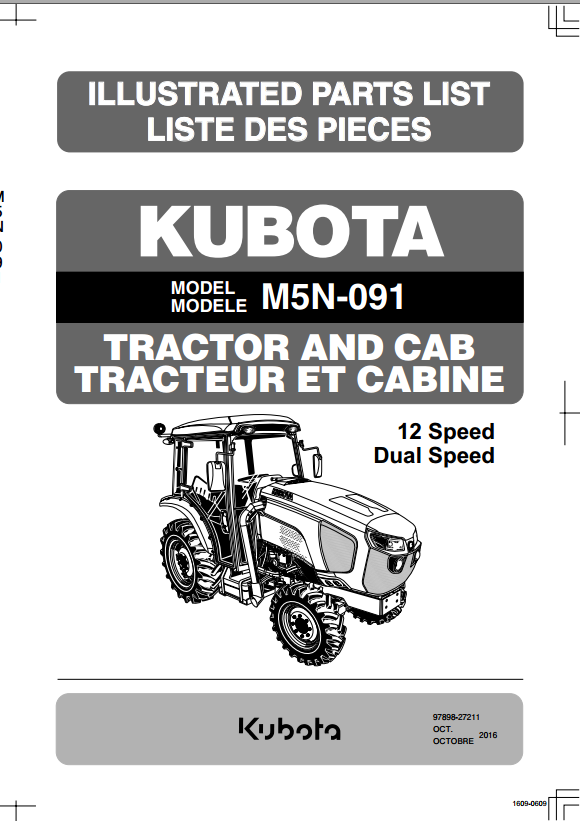 M5N-091HDCC Parts Manual