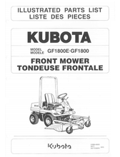 GF1800E-R-2 Parts Manual
