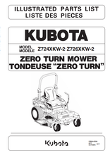 Z726X Parts Manual