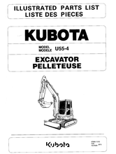 U55-4 Parts Manual