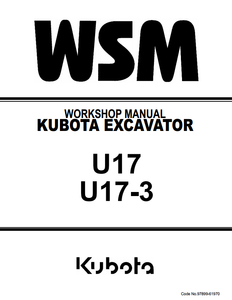 U17-3 Service Manual