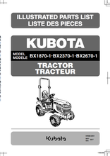 BX2670 Parts Manual