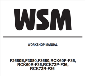 F2680E Service Manual