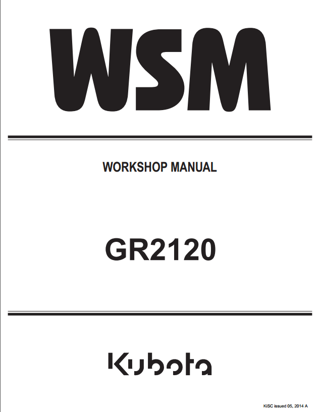 GR2120 Service Manual