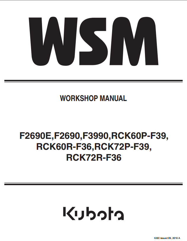 F2690E Service Manual