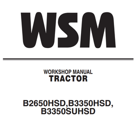B3350HSD Service Manual