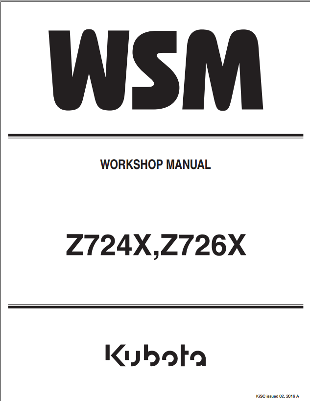 Z726X Service Manual