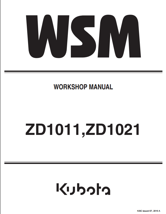 ZD1011 Service Manual