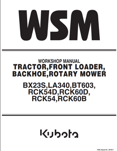 BX23S  Service Manual