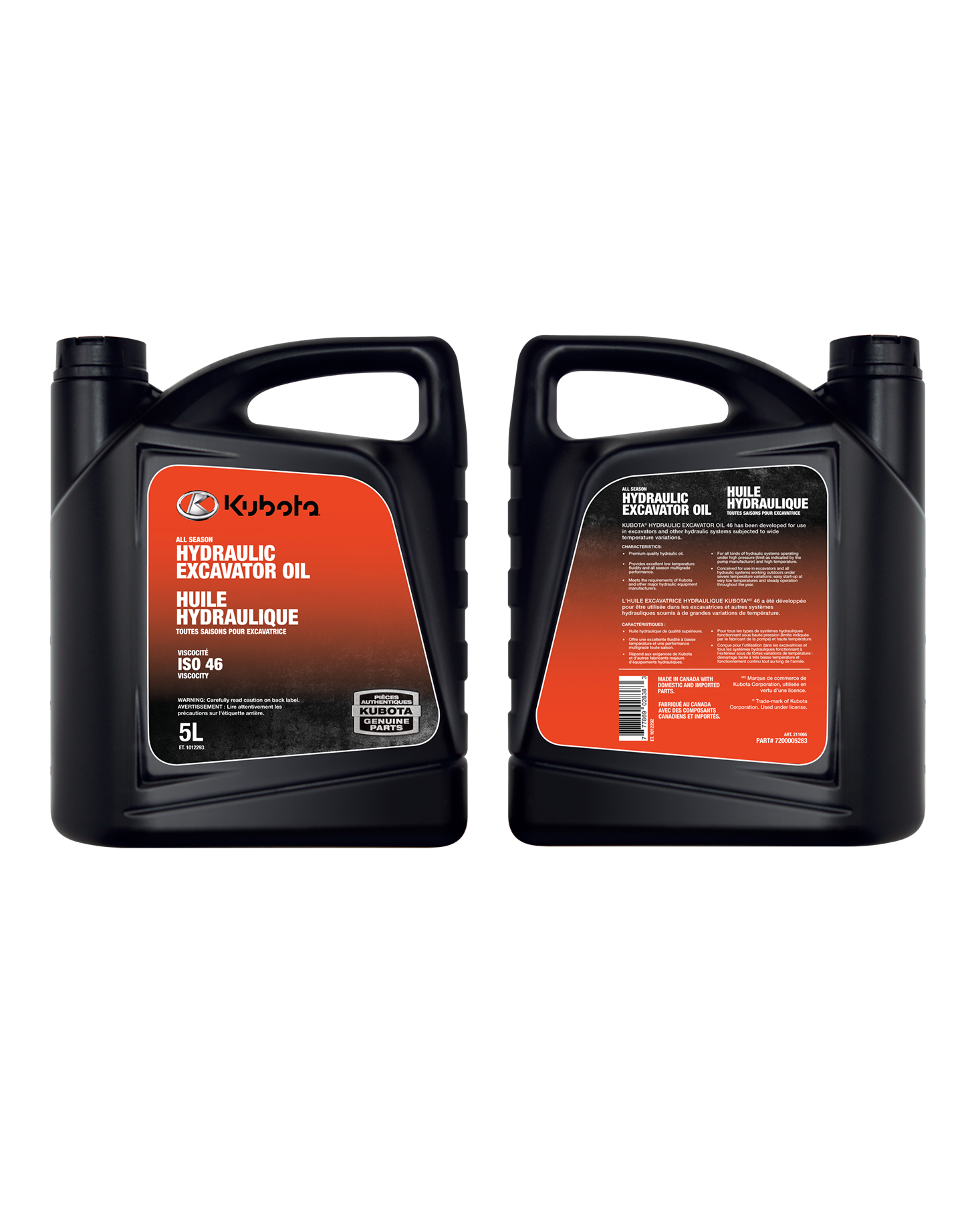 Kubota Excavator Hydraulic Oil