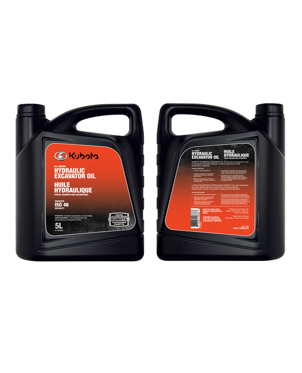 Kubota Excavator Hydraulic Oil