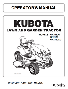 GR2020 Operators Manual