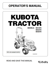 BX2670 Operators Manual