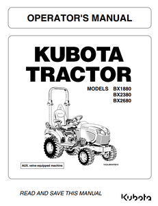BX1880 Operators Manual