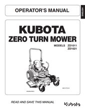 ZD1021 Operators Manual