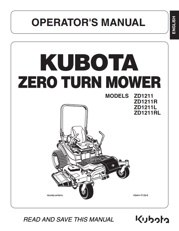 ZD1211 Operators Manual