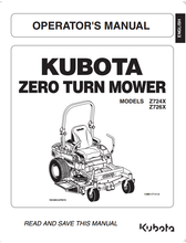 Z726X Operators Manual