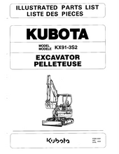 KX91-3S Parts Manual