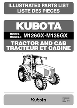 M126GXDTC Parts Manual