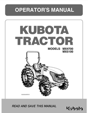 MX5100DT Operators Manual