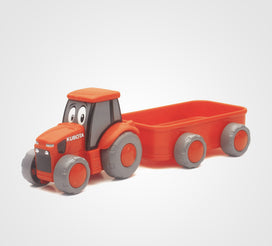 My Lil' Orange Tractor & Wagon