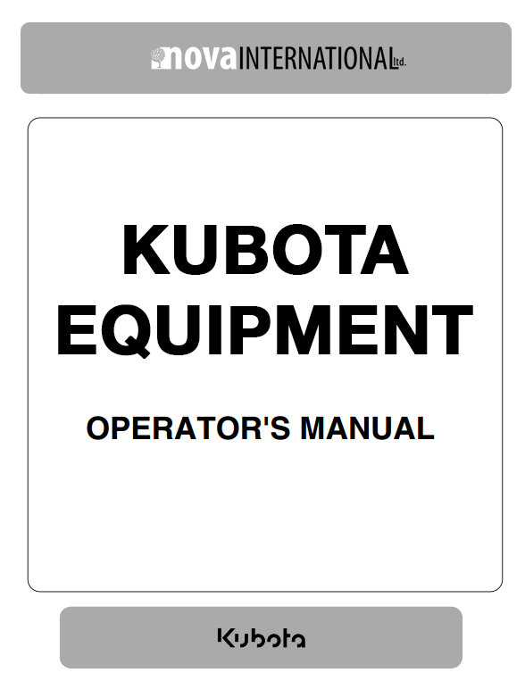 B2320HSD Operators Manual