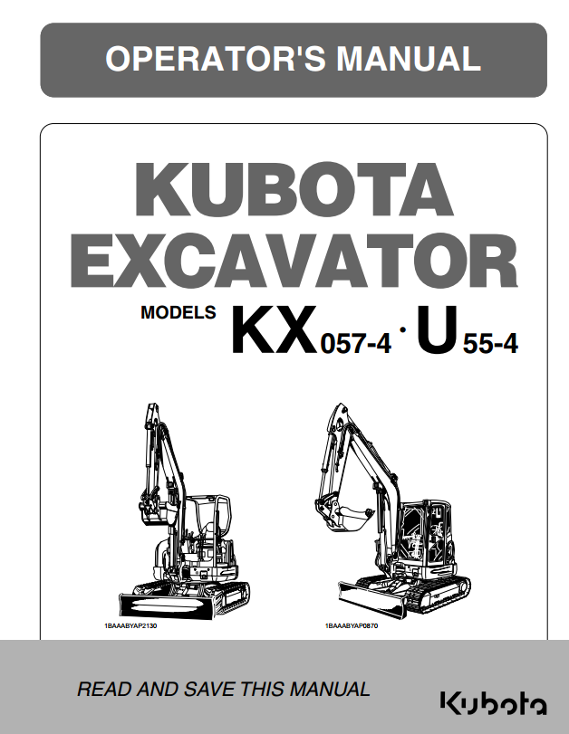 U55-4 Operators Manual