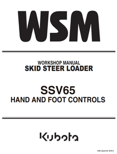 SSV65 Service Manual