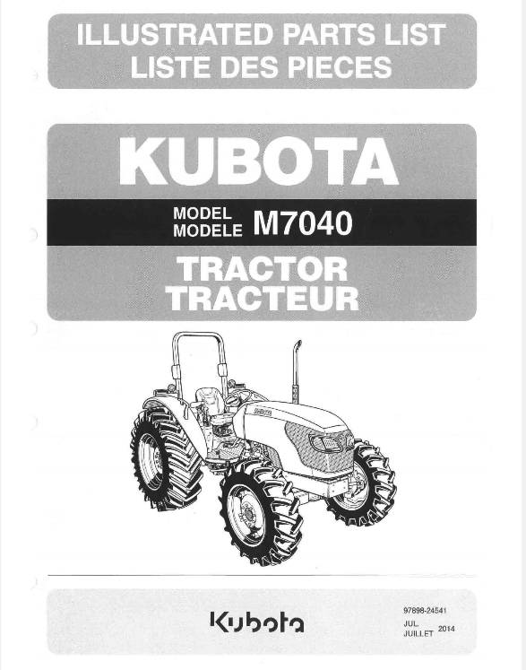 M7040HDCC-1 Parts Manual
