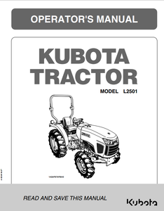 L2501 Operators Manual