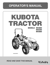 MX5800HST Operators Manual