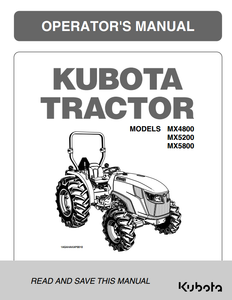 MX5800HST Operators Manual