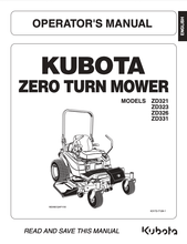 ZD326RP Operators Manual